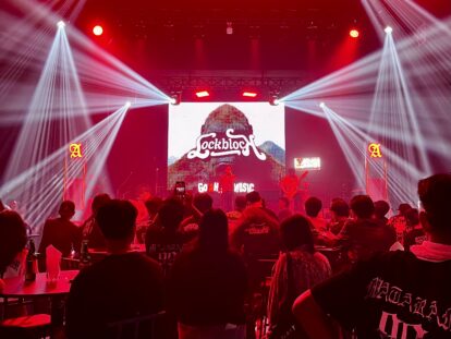 Penampilan Lock Block di Merocket. SELASWARA